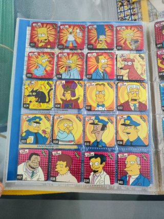 Colección Simpsons Staks Panini completa