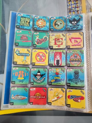Colección Simpsons Staks Panini completa