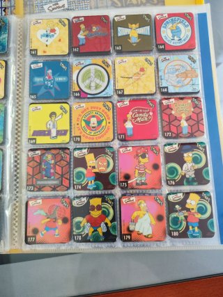 Colección Simpsons Staks Panini completa