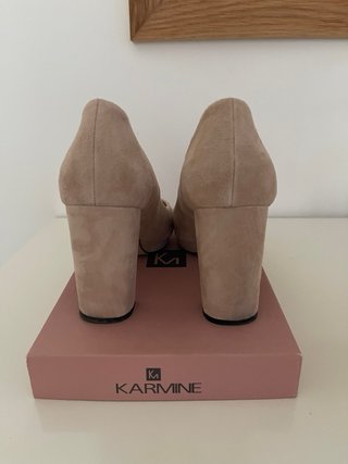 Zapatos de tacón Karmine beige