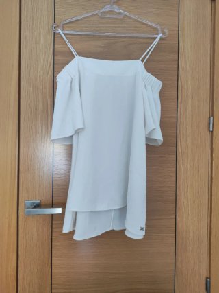 Blusa Pedro del Hierro Blanca Talla S