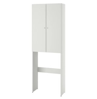 Mueble lavadora/baño blanco