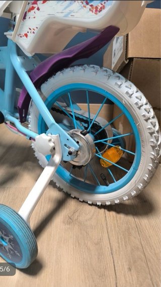 Bicicleta Frozen Niña Ruedines