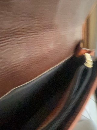 Borsa vintage Redwall pelle bicolore