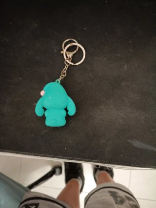 Llavero de Stitch de goma
