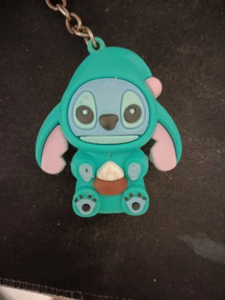Llavero de Stitch de goma