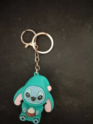 Llavero de Stitch de goma