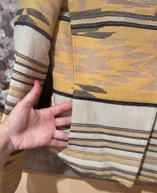 Chaqueta Zara Estampada Corta