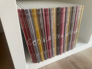 Libros/Recetarios “Cocina con firma”
