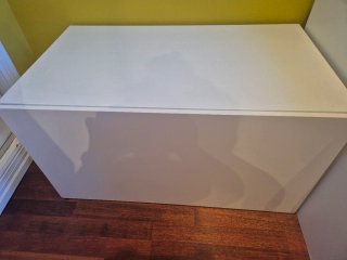 Banco almacenaje Smastad Ikea blanco