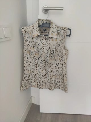 Camisa Adolfo Domínguez sin mangas Talla L