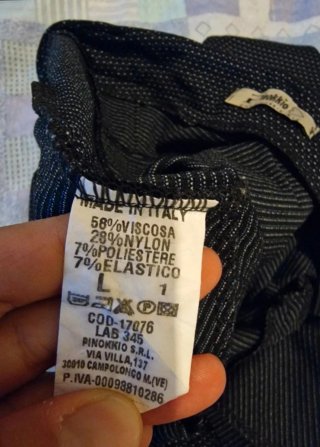 Pantaloni comodi  taglia L