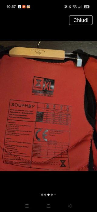 Gilet Salvagente Kitesurf Wakeboard