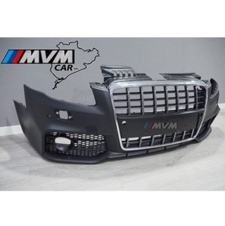 Paragolpes delantero Audi A4 B7 look S4 con parril