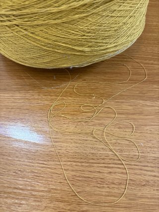 Hilo de Algodón Mostaza