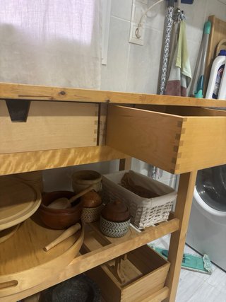 Carrito Auxiliar Förhöja Madera IKEA