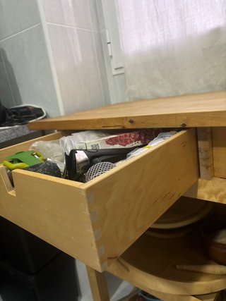 Carrito Auxiliar Förhöja Madera IKEA