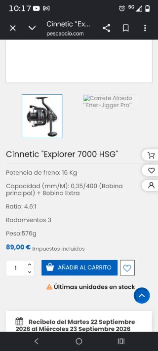 2 Mulinelli Cinnetic Explorer 7000HSG