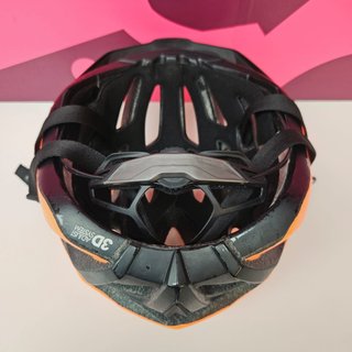 Casco ciclismo Btwin naranaja 3D Adjust system 53-59cm