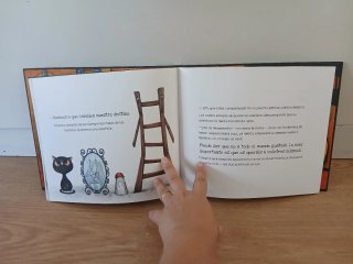 Libro infantil  Gato negro. El felino de la buena