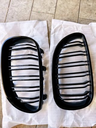 Grelhas BMW E60/E61 Preto Brilhante