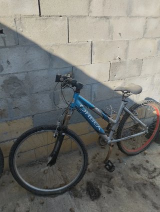 Bicicleta Orbea Azul y Gris
