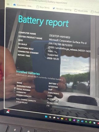 Microsoft Surface Pro 6 i7 16GB 512GB + Teclado +