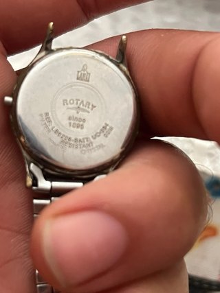 Orologio Rotary oro e argento da restaurare