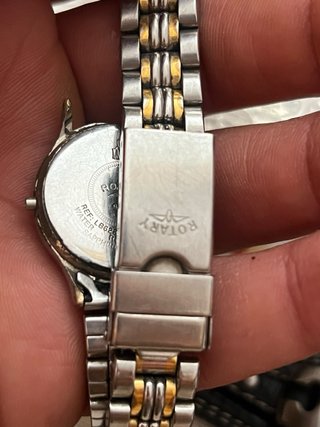 Orologio Rotary oro e argento da restaurare