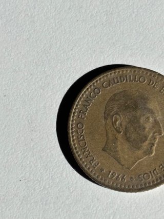 1 Peseta 1966 Franco Caudillo de España
