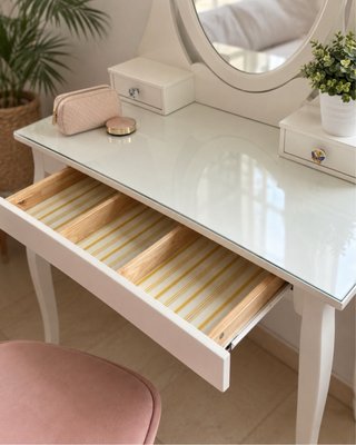 Tocador IKEA HEMNES con espejo - Blanco