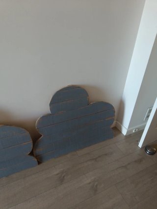 Cabeceros de madera nube