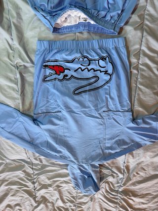 Conjunto deportivo Lacoste azul
