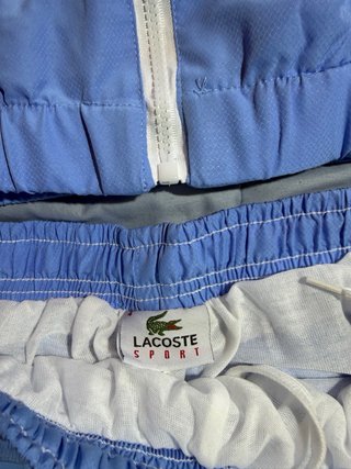 Conjunto deportivo Lacoste azul
