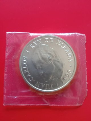 Moneda 2000 pesetas Juan Carlos I 1995