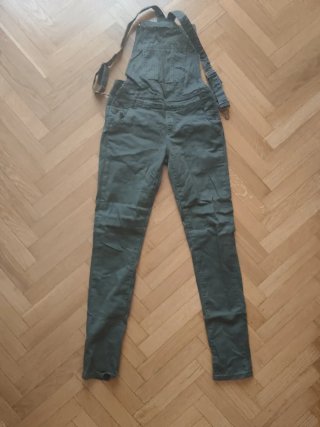 Vaquero mujer tirantes M verde