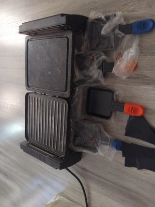 Plancha/Barbacoa Eléctrica con Accesorios