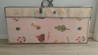 Colchoneta bebé plegable reversible 200x180