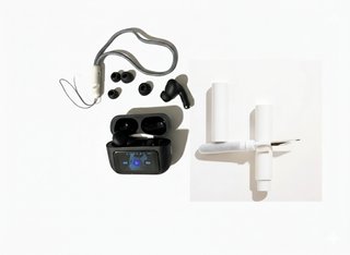 Auriculares Inalámbricos con Pantalla + Limpiador