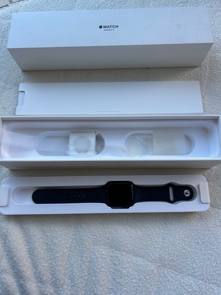 Apple Watch Series 3 42mm Negro/Azul Marino
