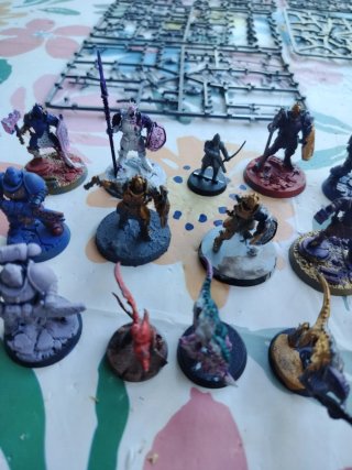 Lote piezas Warhammer