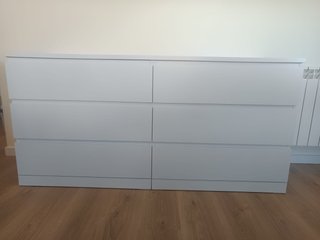 Cómoda MALM Ikea Blanca