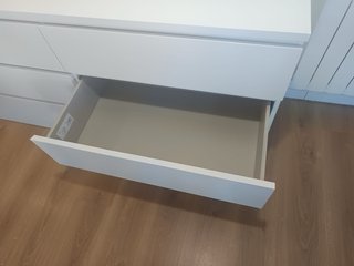 Cómoda MALM Ikea Blanca