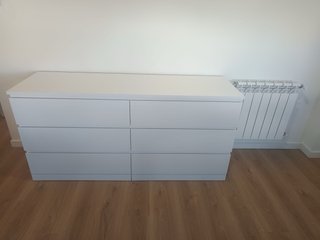 Cómoda MALM Ikea Blanca