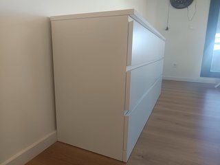 Cómoda MALM Ikea Blanca