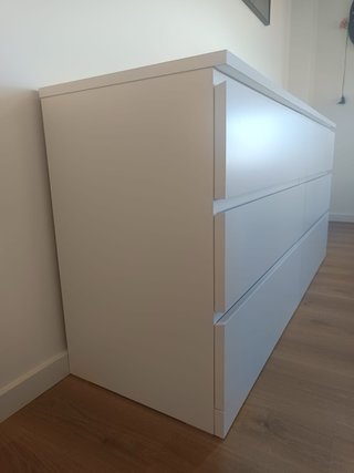 Cómoda MALM Ikea Blanca