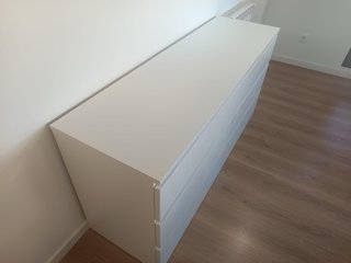 Cómoda MALM Ikea Blanca