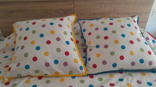 Colcha artesanal cama