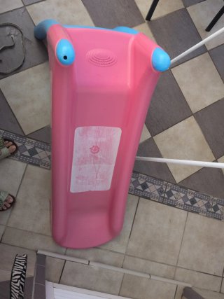 Tobogán infantil Smoby azul y rosa