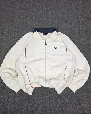 Kelme Vintage Track Jacket Blanca XL Retro